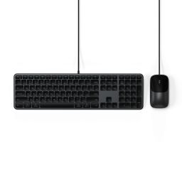 Satechi Slim CLX3 Wired Keyboard Combo US Space Black