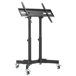Manhattan Compact Height-Adjustable TV Cart 23