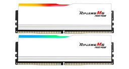 G.SKILL 64GB DDR5 6000MHz Kit(2x32GB) Ripjaw M5 Neo RGB White