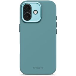 Decoded AntiMicrobial Silicone Backcover for iPhone 17 Retro Blue