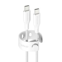 PanzerGlass 240W USB-C to USB-C USB 2.0 cable 1,2m White