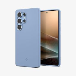 Spigen Silicone Fit MagSafe Samsung Galaxy S25 Ultra Sapphire Blue