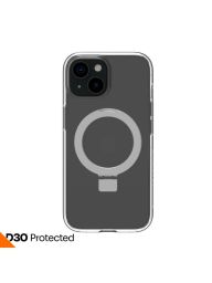 dbramante1928 Iceland Ultra D3O MagSafe Kickstand case for iPhone 17e/16e/15/14/13 Clear
