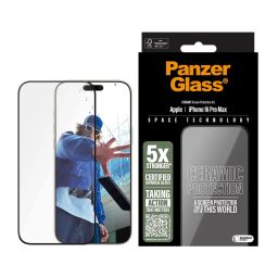 PanzerGlass PanzerGlass Ceramic Screen Protector iPhone 16 Pro Max UWF