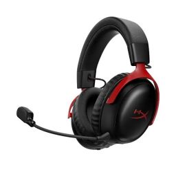 HP HyperX Cloud III S Wireless Bluetooth Gaming Headset Black/Red