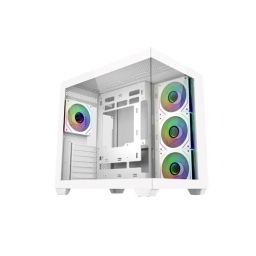 COOLER MASTER Ház ATX Elite 681 White, Tápegység nélkül, fehér