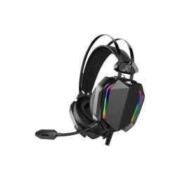 BARACUDA BGH-041B SEAGUL-B vezetékes gamer fejhallgató mikrofonnal, fekete