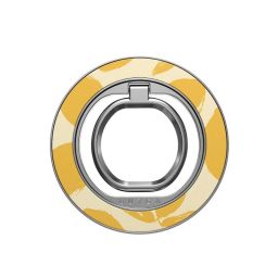 Burga Magnetic Ring Holder Silver Lemon Tart