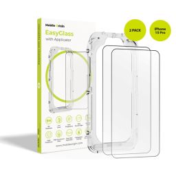 Mobile Origin EasyGlass with Applicator iPhone 15 Pro 2 pack