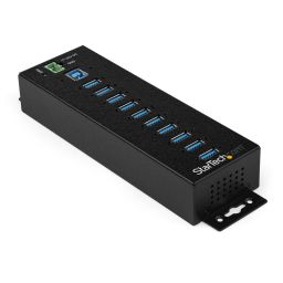 Startech 10-portos USB3.2 HUB Black