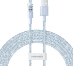 Baseus Gem USB to IP lightning 2.4A fast charging cable 2m Blue