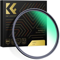 K&F Concept NANO-X series, B270, HD, MCUV szűrő, vízlepergető, karcálló, 127mm