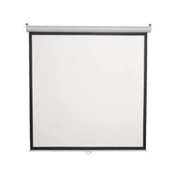 SBOX Matt White Motor 200x200 cm Format 16:9