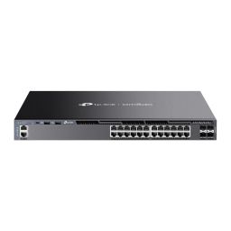 TP-Link SG6428X Omada 24-Port Gigabit Stackable L3 Managed Switch with 4 10G Slots
