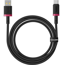 Baseus Dura Series 60W USB Type-A to Type-C Fast Charging cable 1m Black/Red