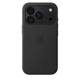 Apple Magsafe silicone case for iPhone 18 Pro Black
