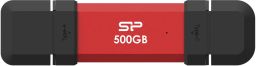 Silicon Power 500GB USB-C/USB3.2 DS72 Red