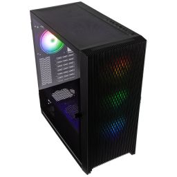 Számítógépház Kolink Unity Lateral ARGB E-ATX Edzett üveg Fekete