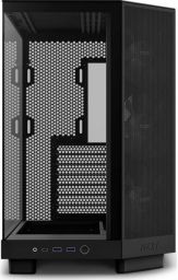 HÁZ NZXT Midi - H6 Flow RGB - Matt fekete - CC-H61FB-R1