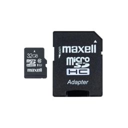 Maxell 32GB microSDHC CL10 + adapterrel