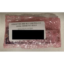 KINGSTON SSD M.2 2280 PCIe 4.0 NVMe 500GB NV3 BULK