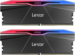 Lexar 32GB DDR5 6000MHz Kit(2x16GB) Ares RGB Black