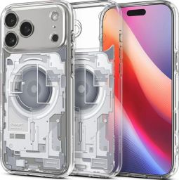 Spigen Ultra Hybrid MagSafe case for iPhone 17 Pro Max Zero One White