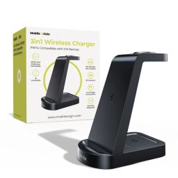 Mobile Origin 3in1 Wireless Charger PW14 iPhone Compatible