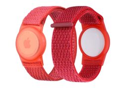Mobile Origin AirTag Strap Red