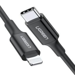 UGREEN Lightning to Type-C Cable 1m Black