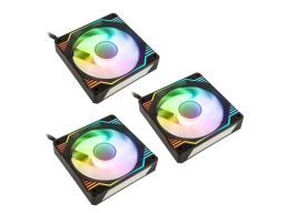 Ventilátor szett, 3darabos Kolink Umbra X 120mm ARGB High Performance PWM - fekete