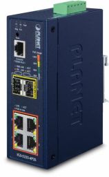 Planet PLANET Industrial L2+, 4 x 10/100/1000T PoE