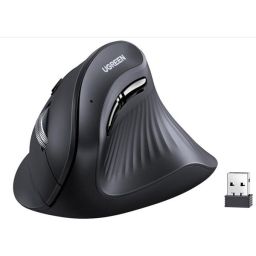 UGREEN MU08 Vertical Wireless Bluetooth Mouse Black