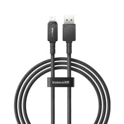 Baseus Unbreakable Series 2.4A USB to Lightning Fast Charging Data cable 1m Black