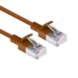 ACT CAT6A U-FTP Patch Cable 3m Brown