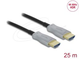 DeLock Active Optical Cable HDMI 4K 60 Hz 25m Black