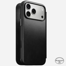 Nomad Modern Leather Folio (Horween) for iPhone 18 Pro Max/17 Pro Max Black