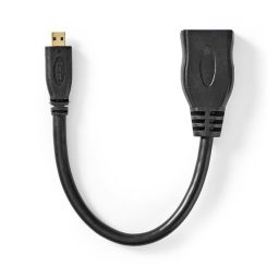 Nedis HDMI Micro Connector  HDMI Output 4K@30Hz 0,2m Black