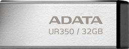 ADATA Pendrive 32GB, UR350 USB 3.2, fémházas, fekete