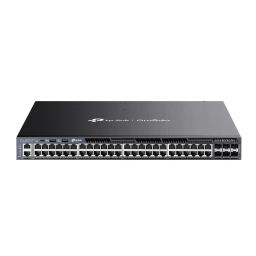TP-Link SG6654XHP Omada 48-Port Gigabit Stackable L3 Managed PoE+ Switch with 6 10G Slots