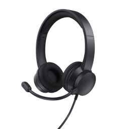 Trust HS-260 USB-ENC PC Headset Black