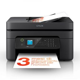 Epson WorkForce WF-2930DWF - multifunkciós tintasugaras készülék - nyomtatás, másolás, beolvasás, fax 5760 x 1440 DPI A4 DUPLEX 10ppm Wi-Fi AirPrint