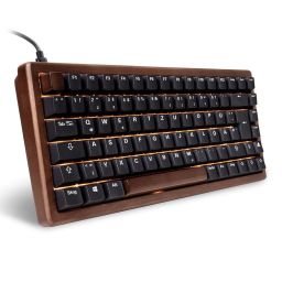 Sharkoon Skiller SGK50 S3 Wood PBT Gaming Keyboard Brown/Black US