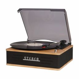 Denver VPB-262LW Retro turntable with Bluetooth & built-in speakers