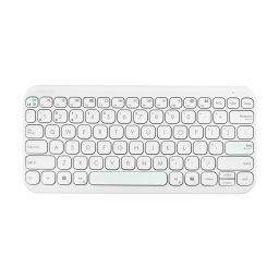 Asus Marshmallow Keyboard KW100 Wireless Keyboard Iridescent White HU