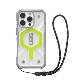 UAG Pathfinder Clear Magsafe iPhone 16 Pro Active Neon+Lanyard