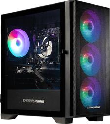 SHARK GAMING PC - Shark Maelstrom R712 (R7-5700X, RTX 5070 12G , 2TB NVMe  , 32GB  , Air Cooler, Windows 11 home, 700W)