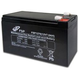 FSP 1270 7000mAh ólom-sav (VRLA) akkumulátor fekete