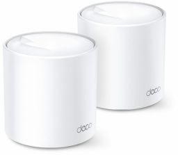 TP-Link Mesh WiFi AX1800 Deco X20 (2 pack; 574Mbps 2,4GHz + 1204Mbps 5GHz; WPA3)