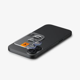Spigen Glass tR EZ Fit Optik Pro for iPhone 17 2 Pack Blue